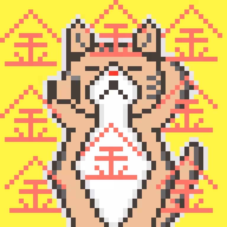 A cat that loves to sleep(Money luck beckoning cat version)