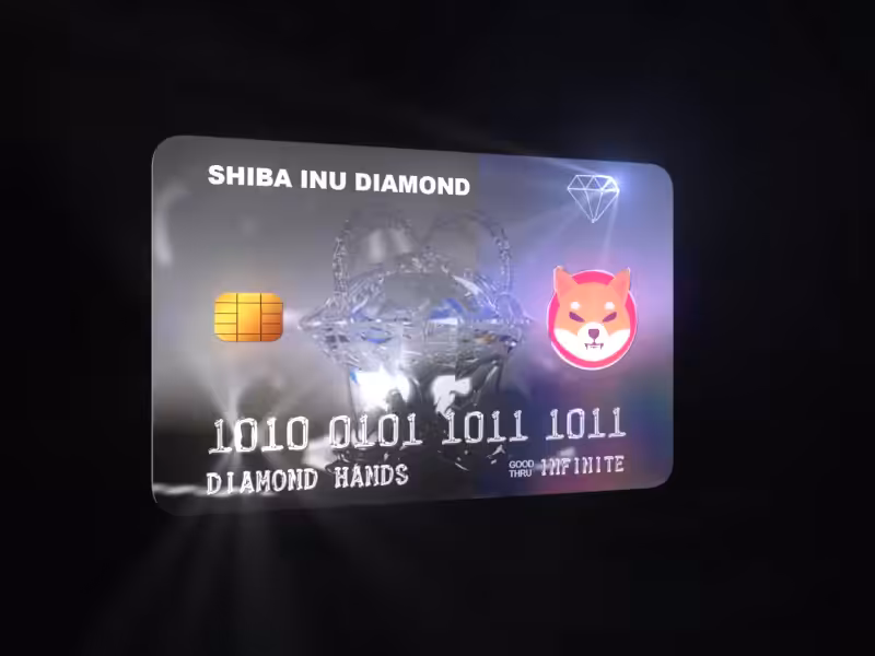 SHIBA INU CARD / DIAMOND