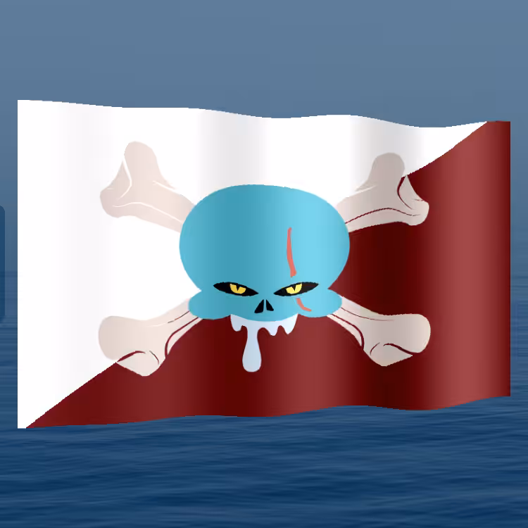 Jolly Roger Flag #110