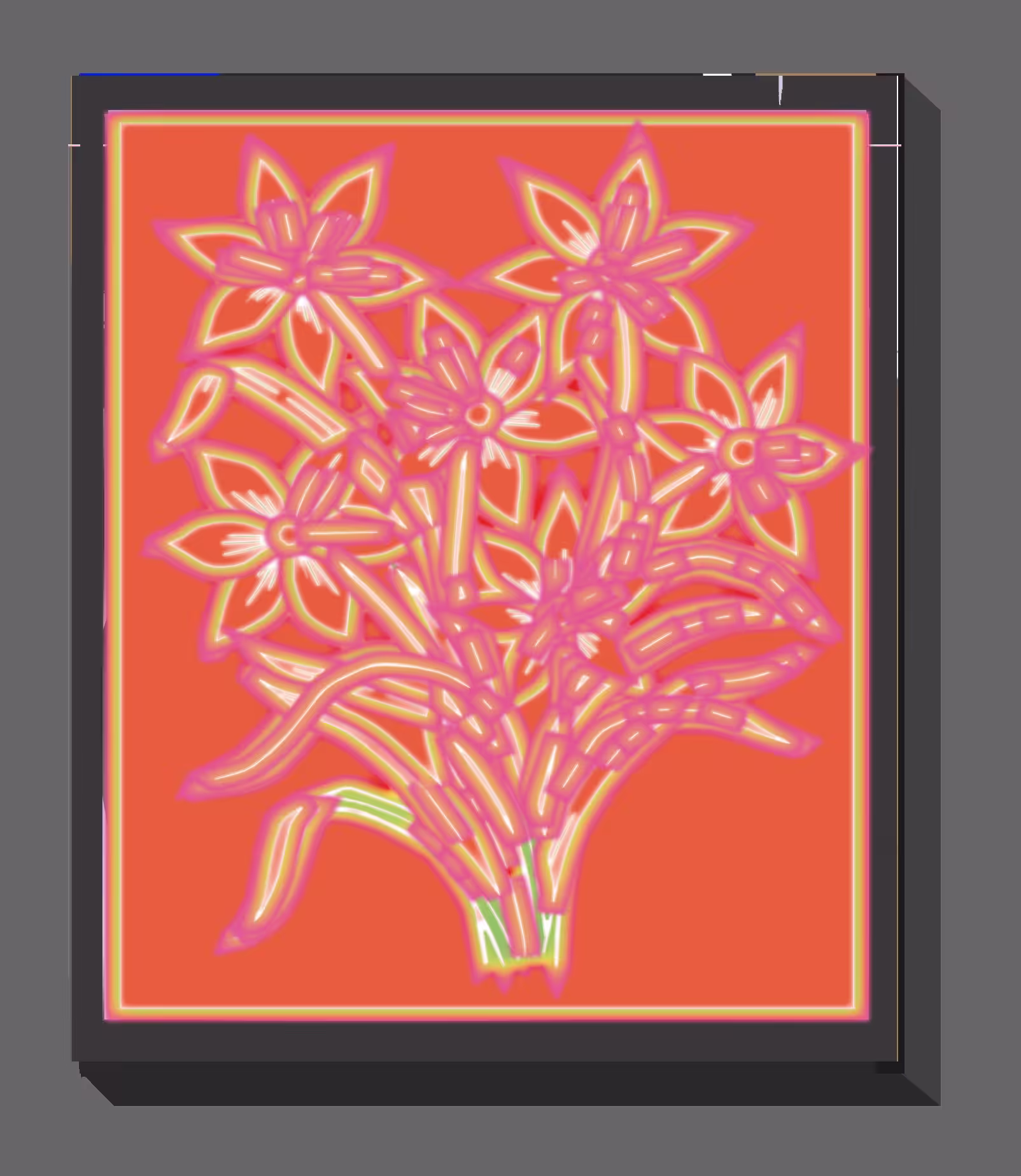 flores brillantes