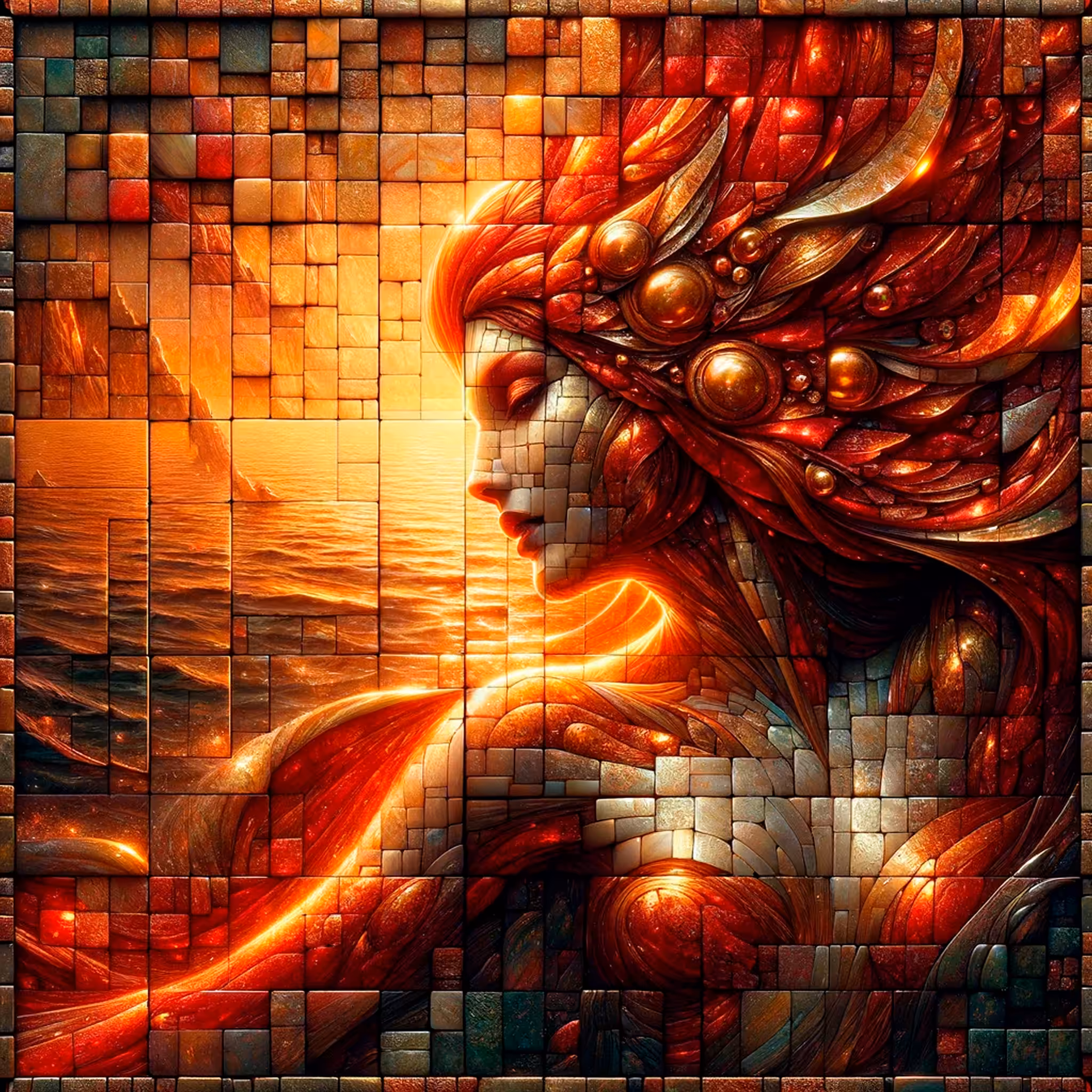 Precious Pixels 3 - Echoes in Cuprite and Gold