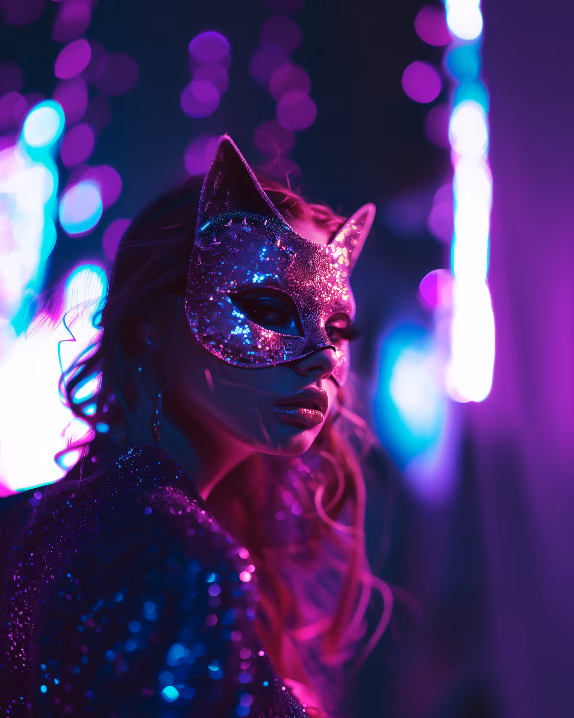 A stranger in a mask 😏
