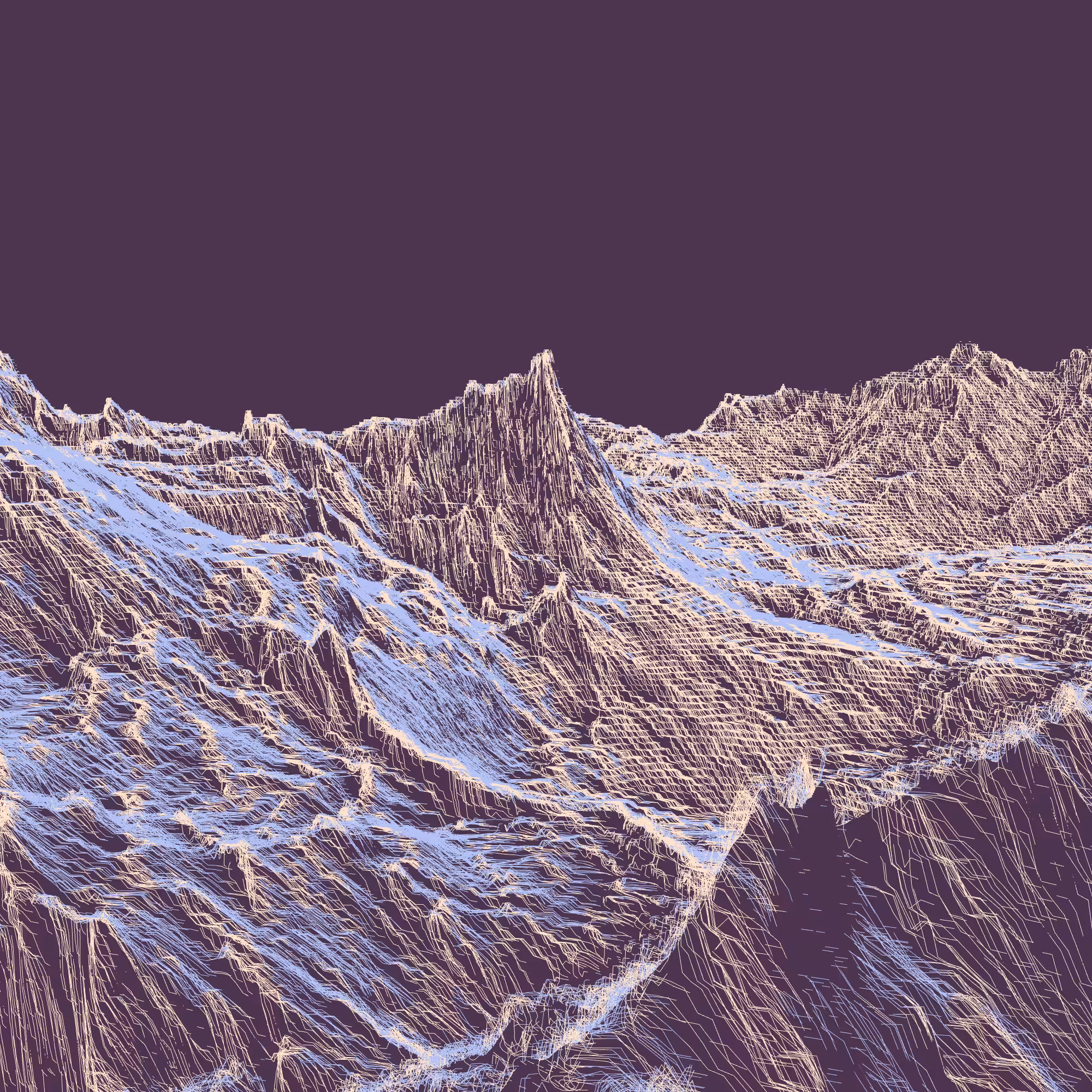 Ridge Scribbles #103