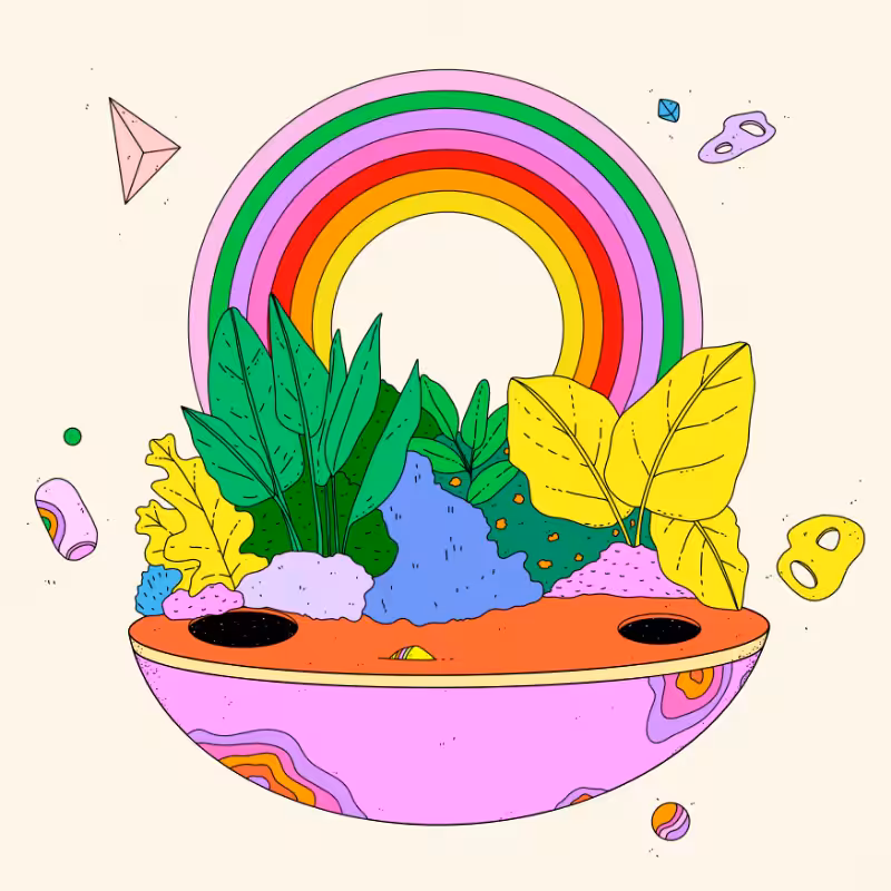 🌈🌴🪐 #64
