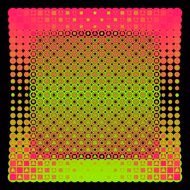 Hyper-Vasarely #9