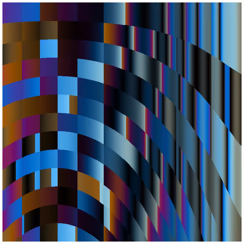 Deluxe Gradient Pixels #3