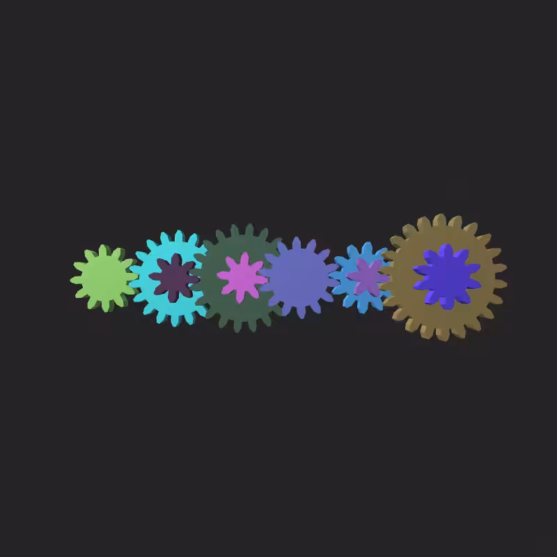 Mechanical gears #12