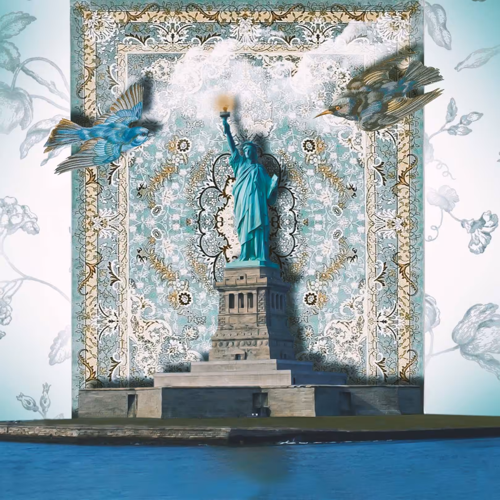 AC- Drizzle on The Statue of Liberty