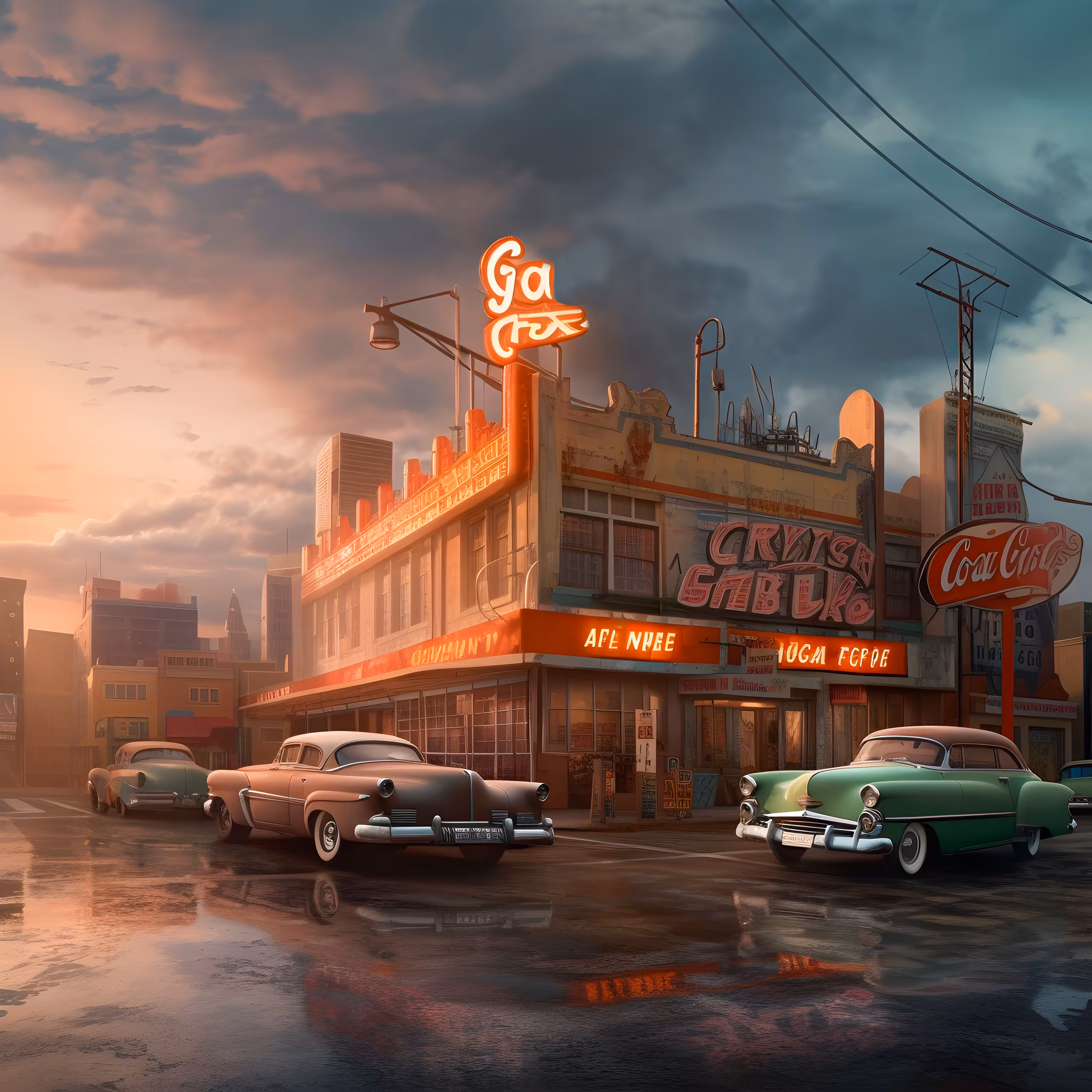 Old-Fashioned Refreshments