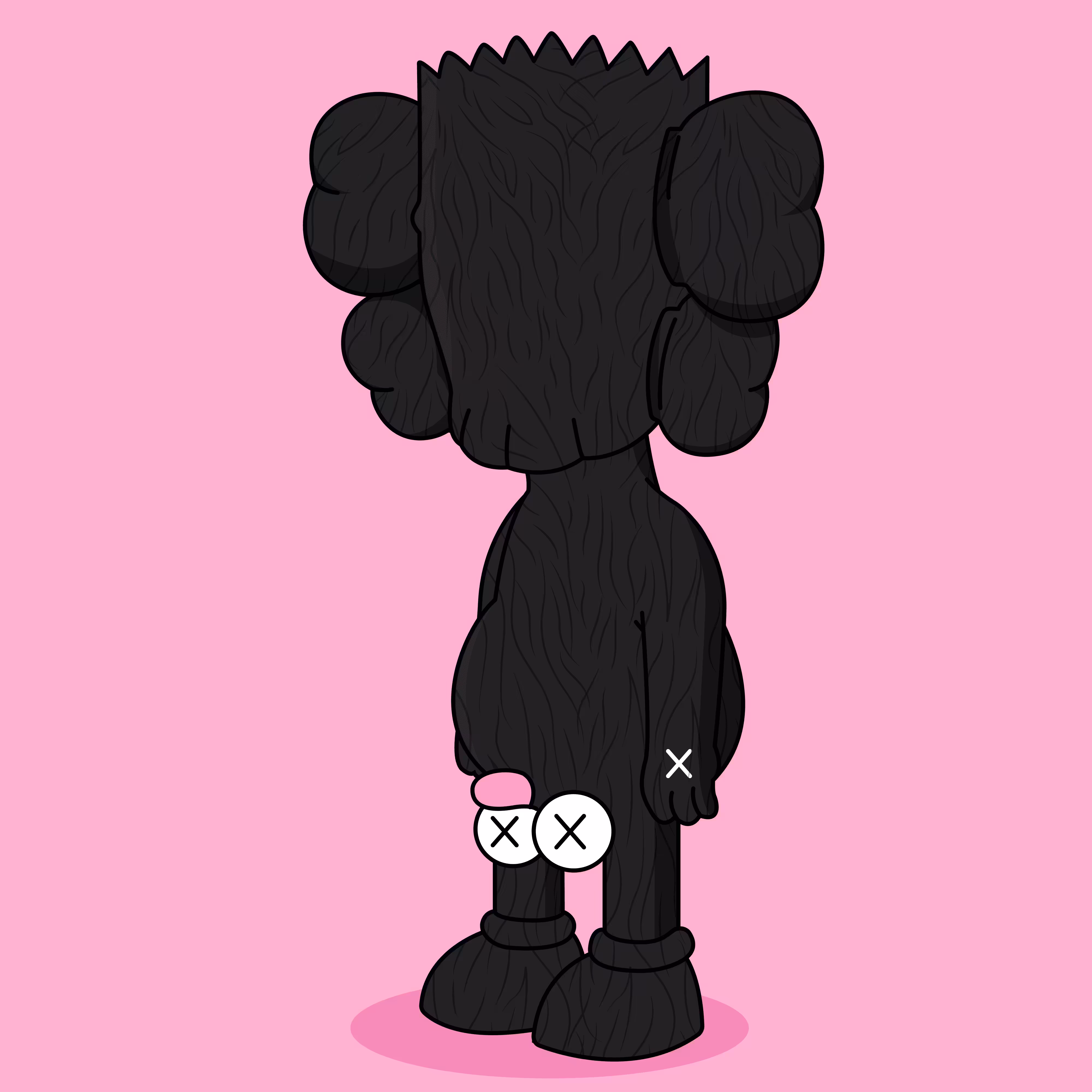 KWSBalls BBF (Big Balls Forever) Black #245