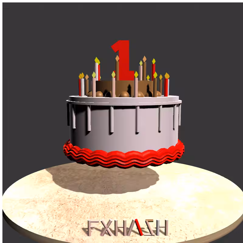 “Happy 1st Year Anniversary” #15