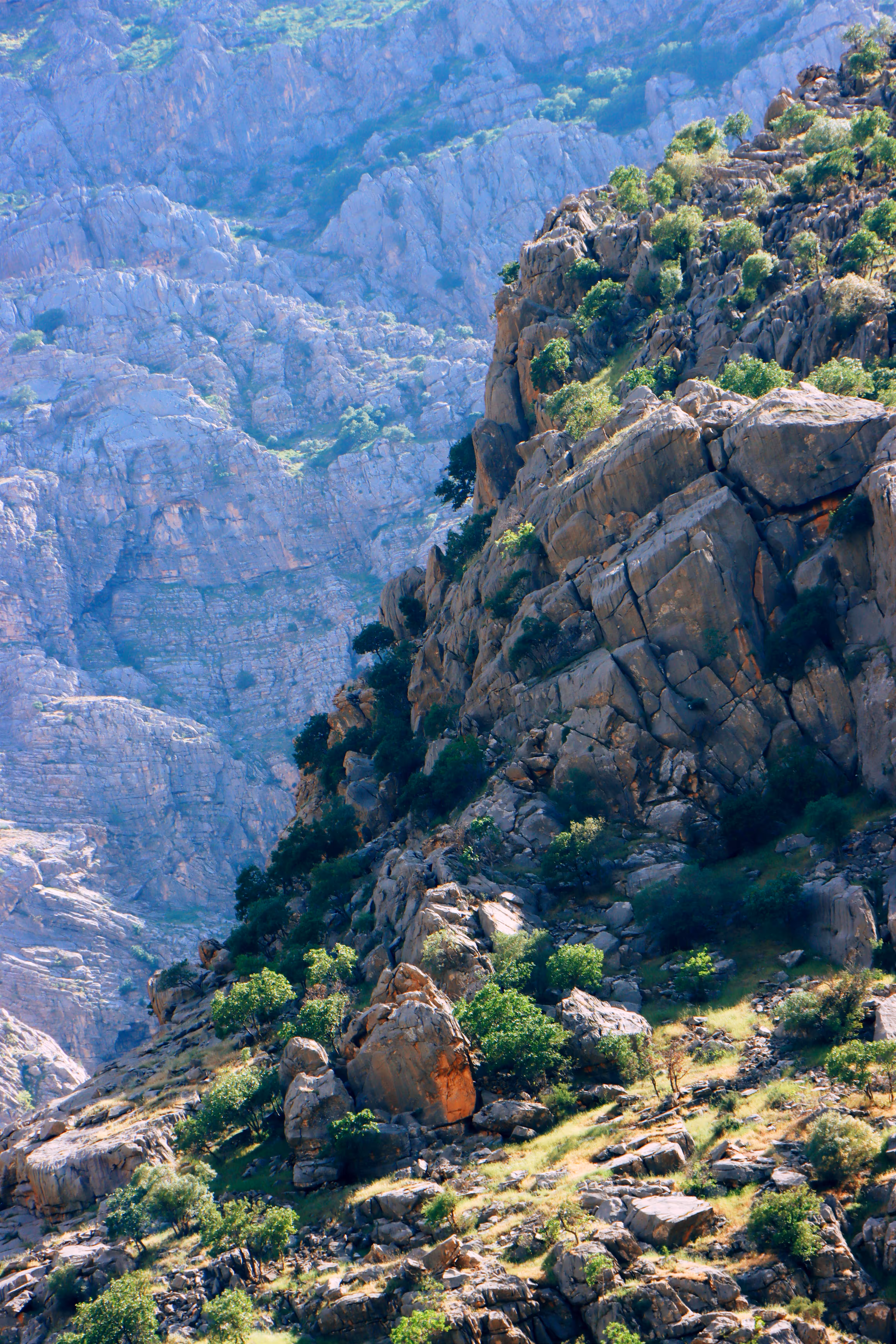 Two mountains