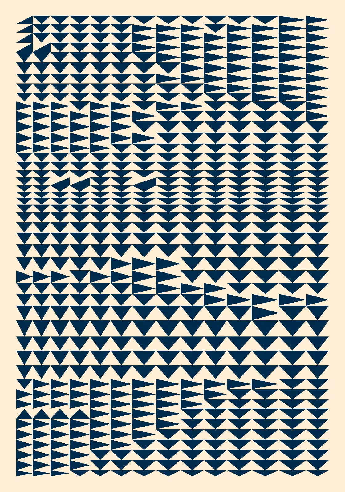 Triangular Harmony #3