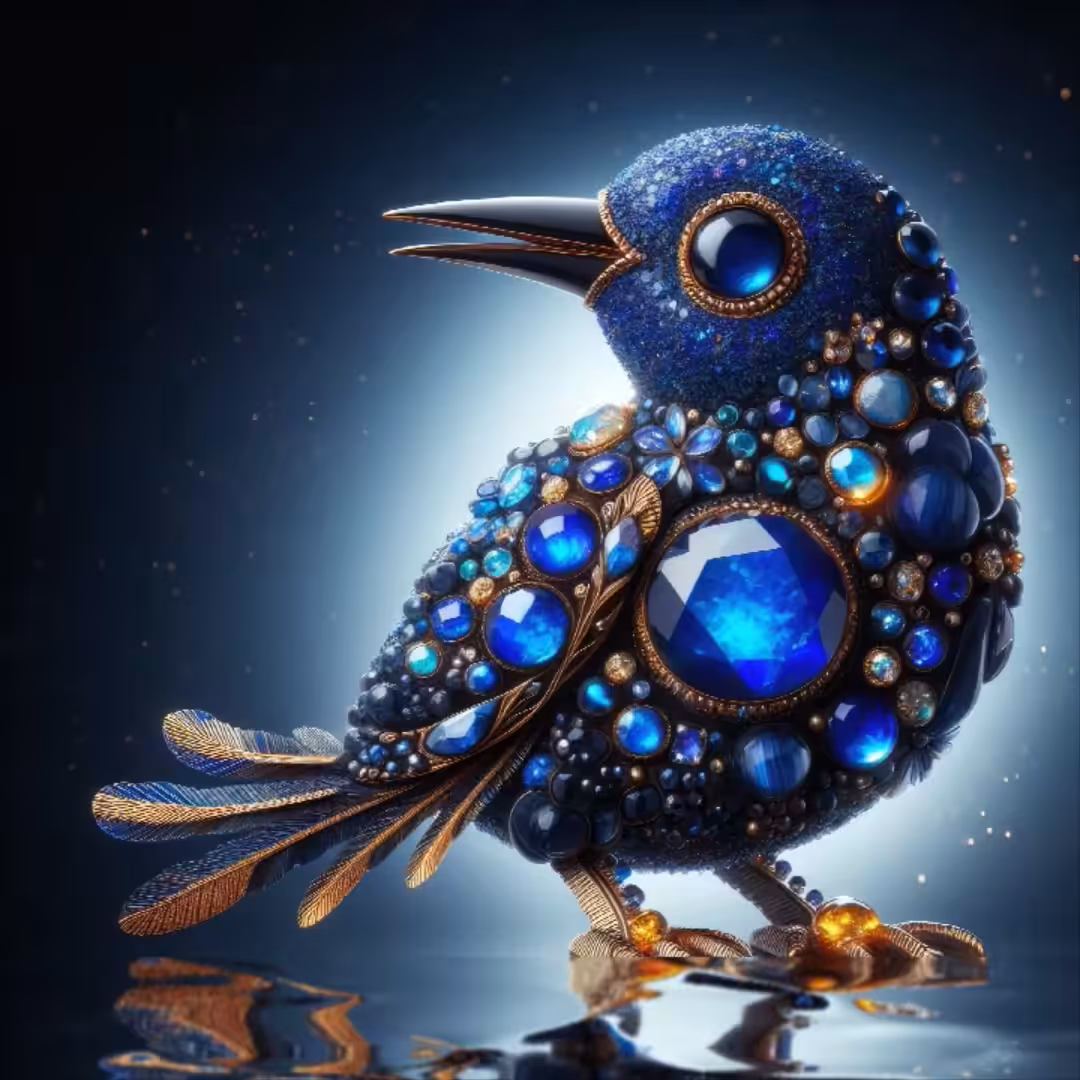 The blue bird.