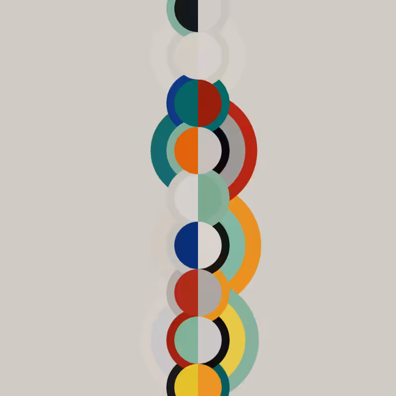 Delaunay's Rythmes 1934-2022 #51