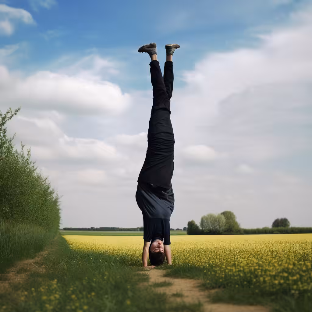 Sorrowful Cough Handstand SPAM