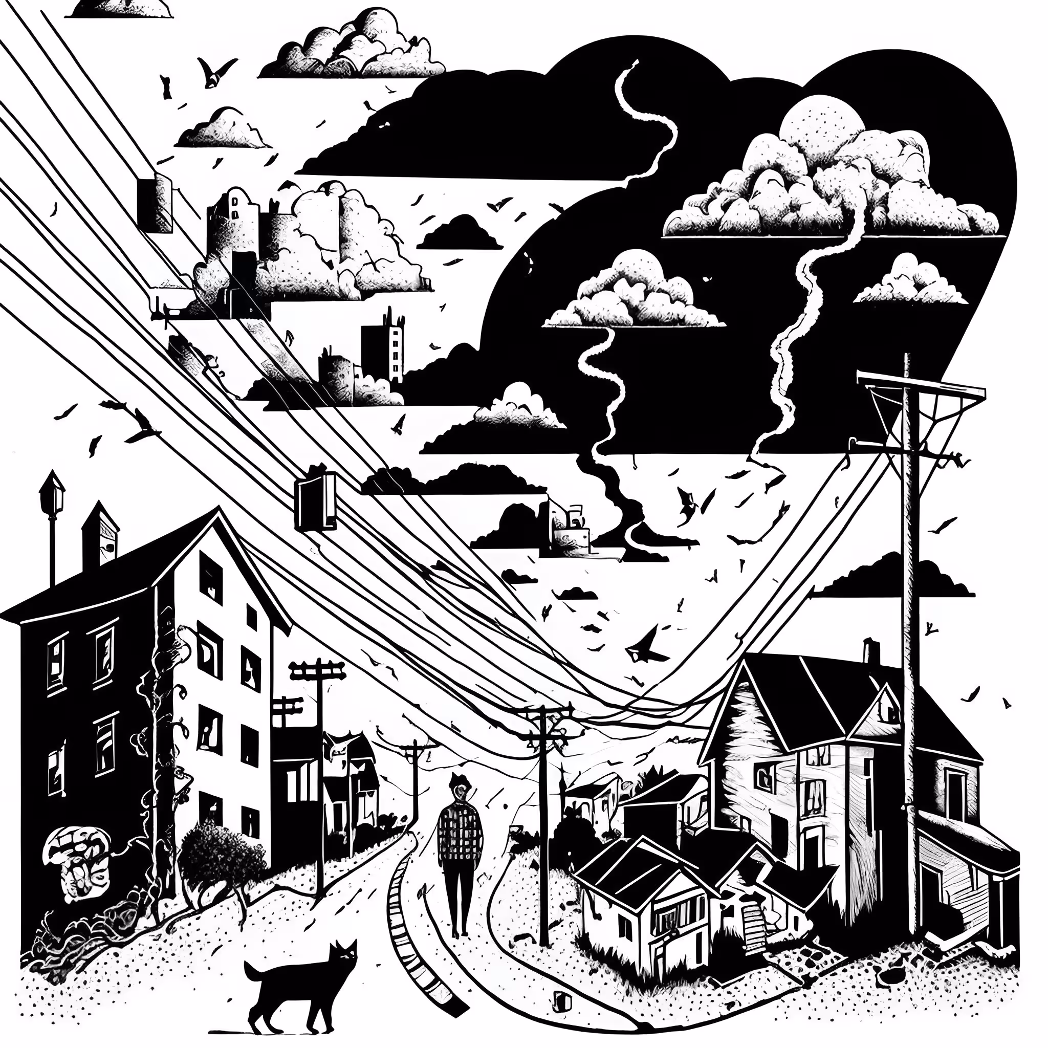 Houses in the Sky