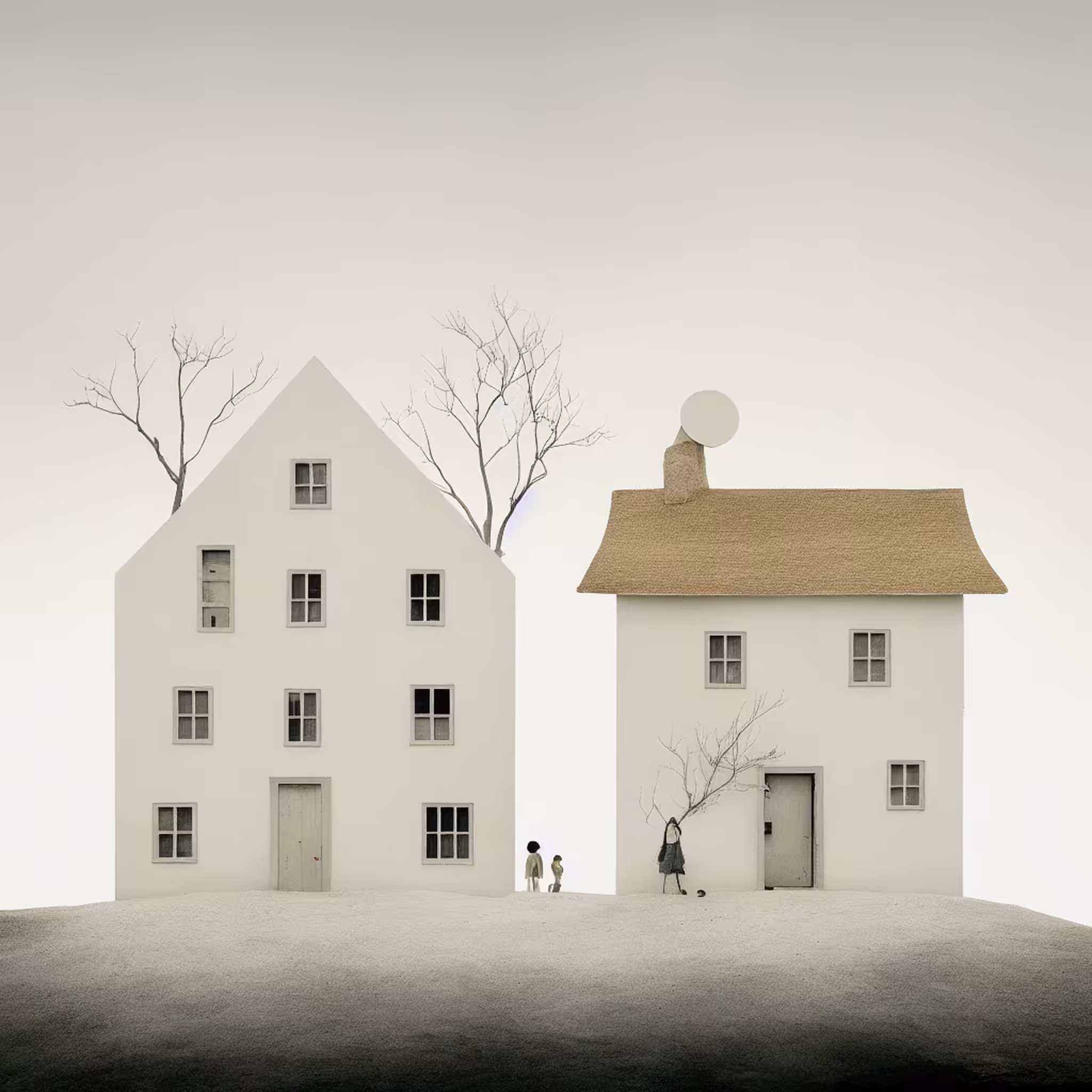 Yellow Trees and Houses - 1 #42
