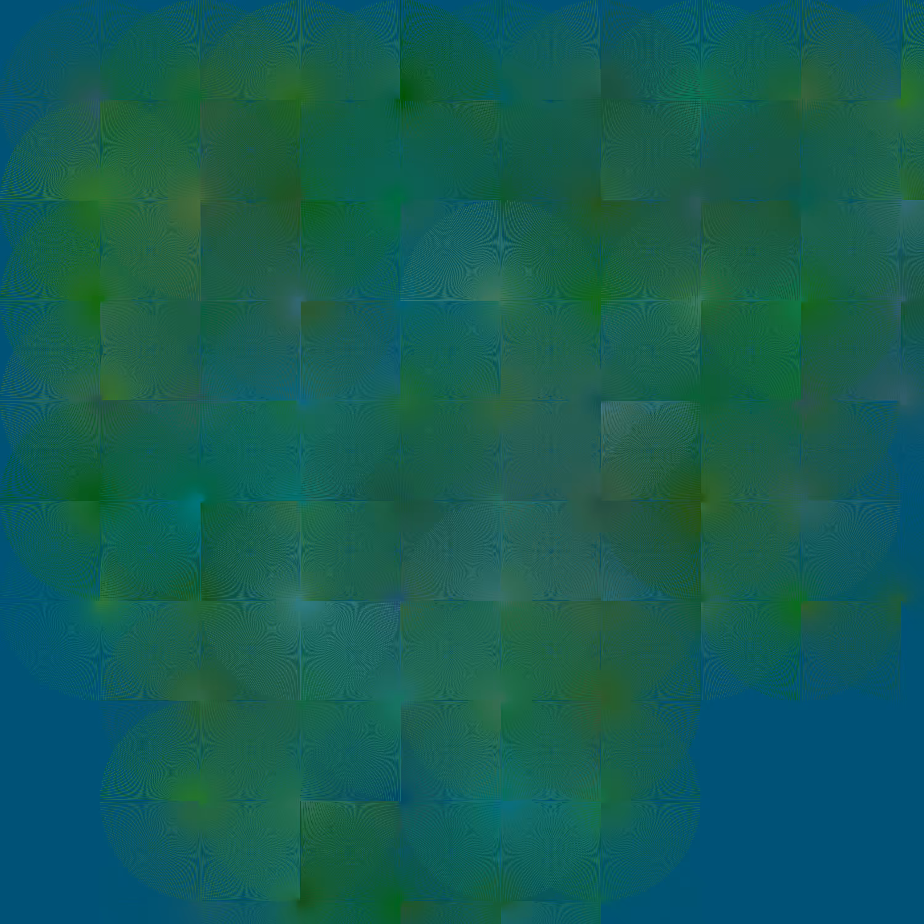 Green Written Circles