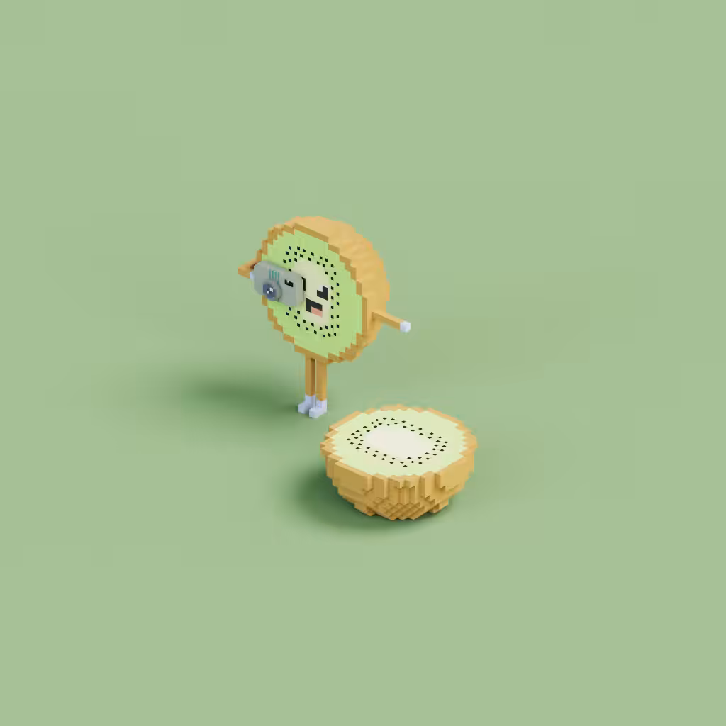 Voxel Kiwi
