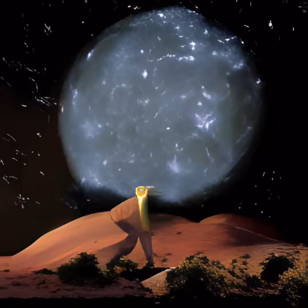 Moon landscape