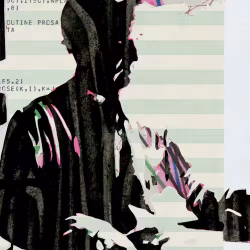 THE GENERATIVE PORTRAIT COLLECTION OF ROBERT MALLARY: Generative Portrait of Robert Mallary #1134