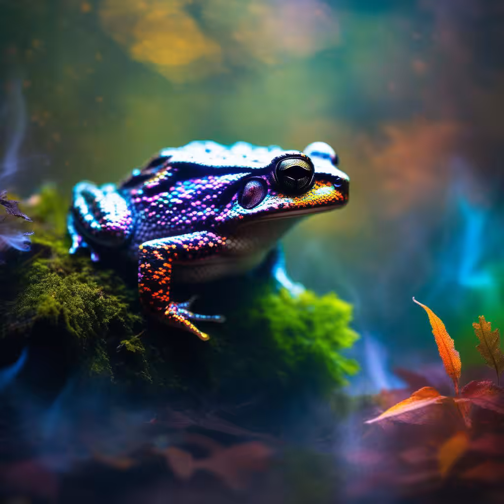#OneToadPhotography: Psychedelic Toad