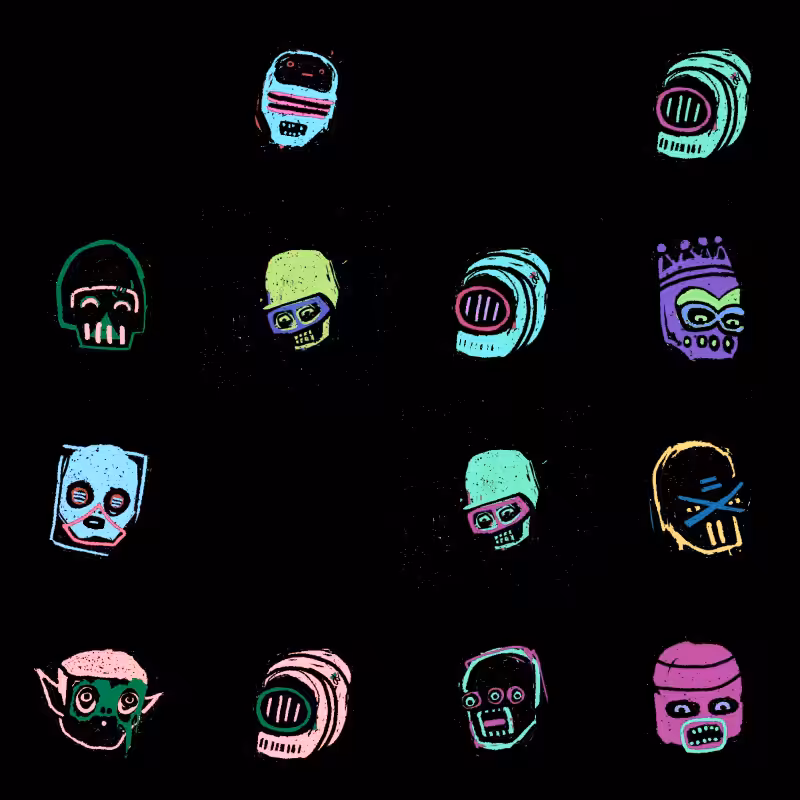 Warhol's Rabble #54
