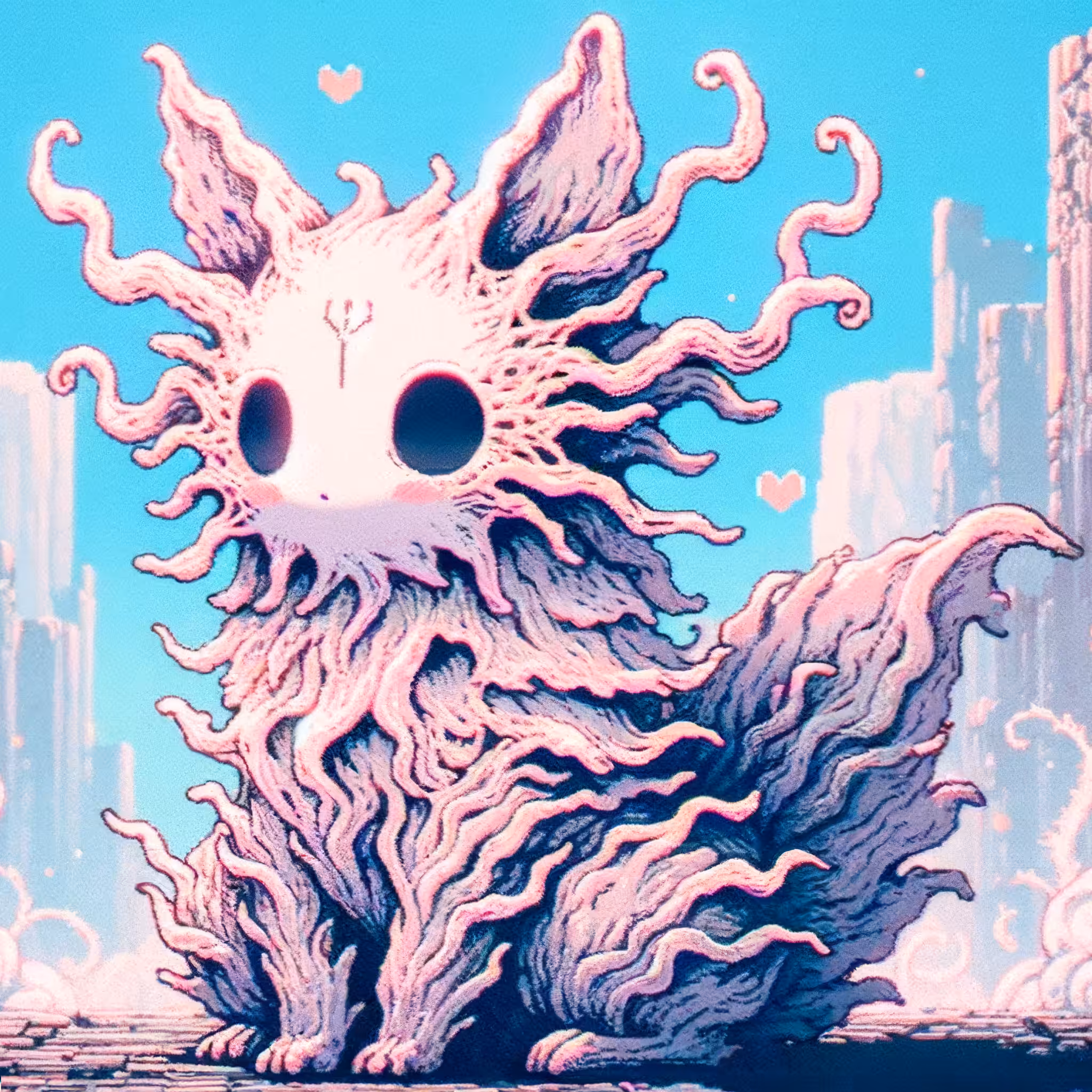 Whispefur the Skybound Mystic, Guardian of the Azure Expanse