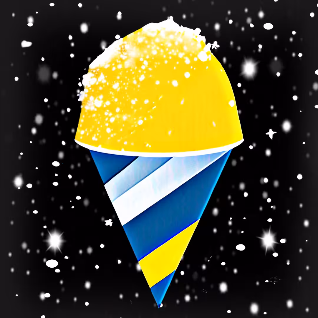 Yellow Snow Cone