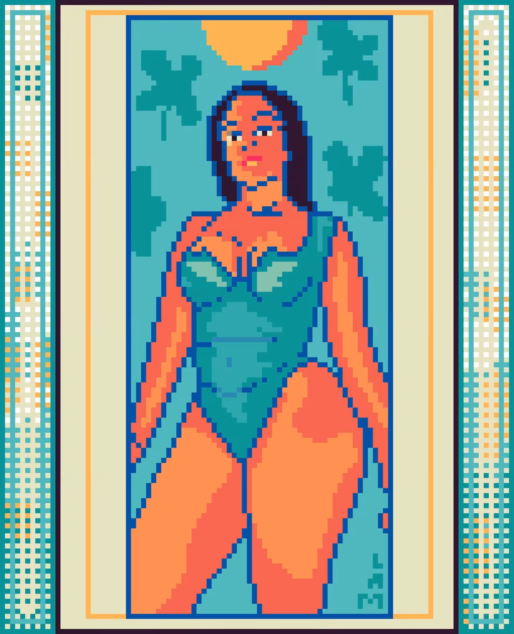 Emerald Elegance- Flipped