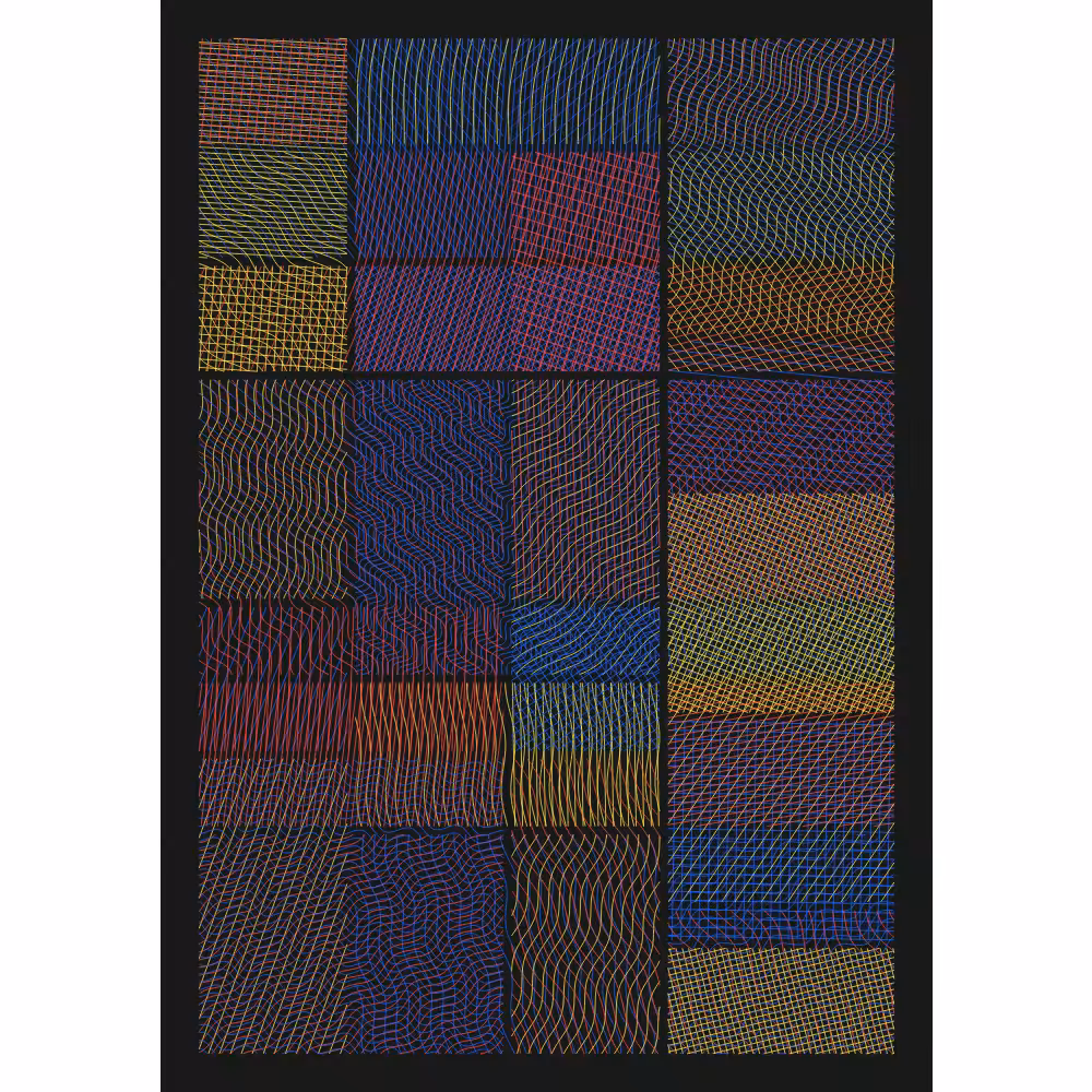 Pattern Grid Chaos  #17