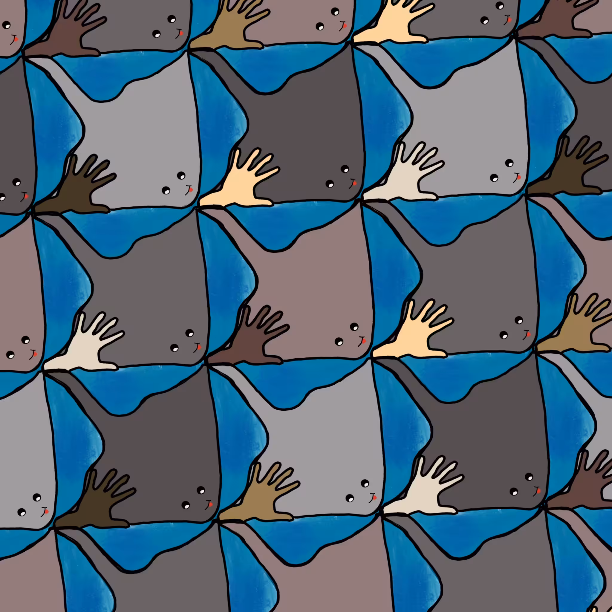 Sting ray petting zoo