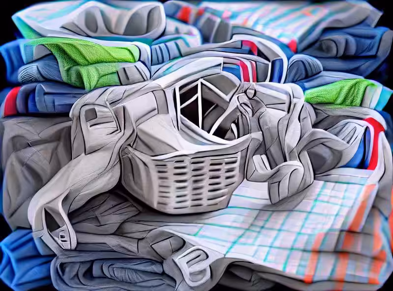 Abraham's First Works: Folding Laundry