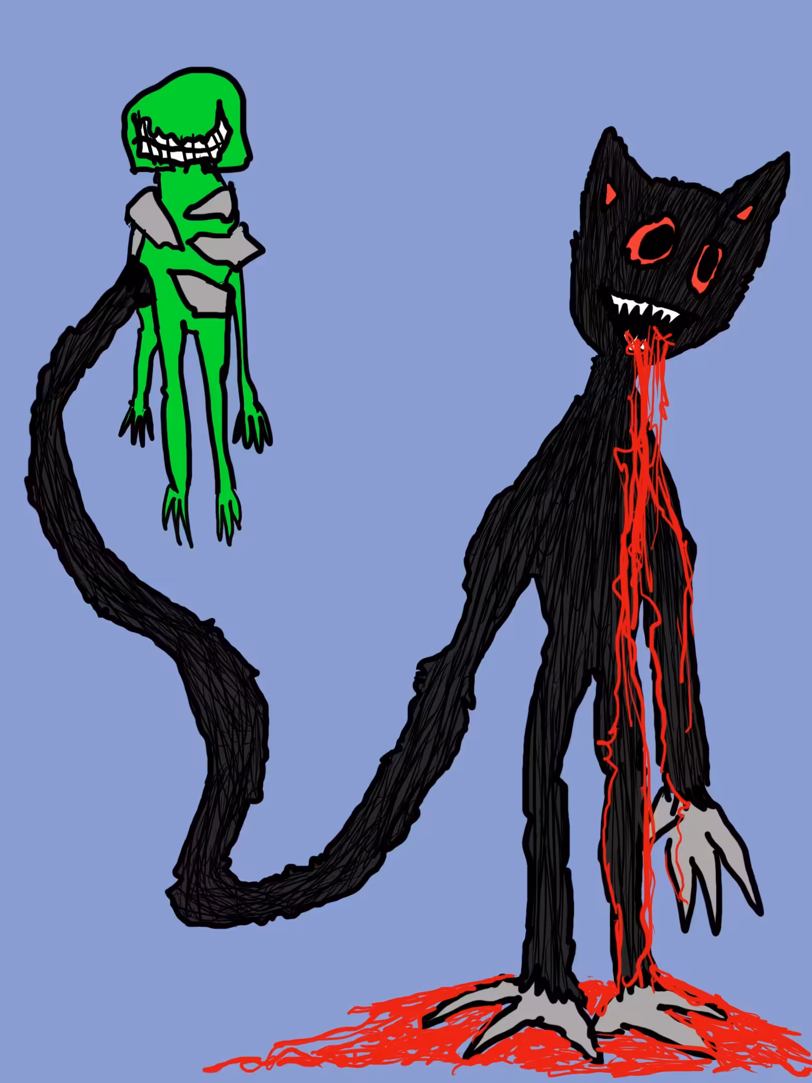 Creepy Cat
