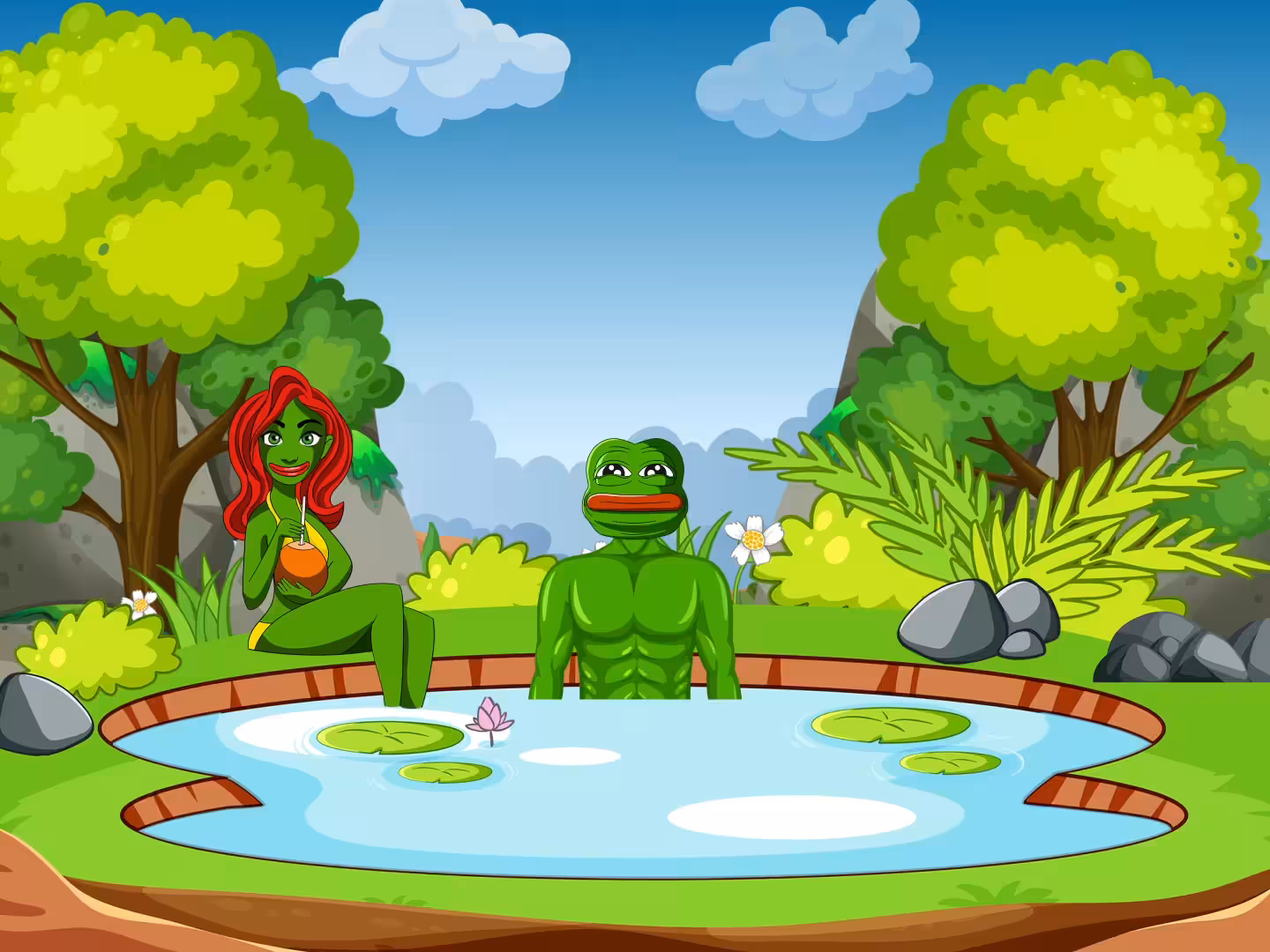 Pepe's Secret Paradise 🐸