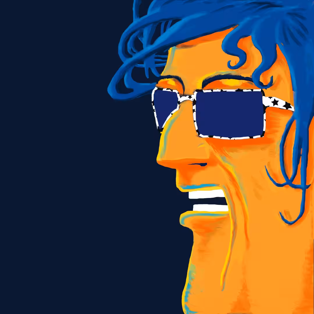 crypto art man