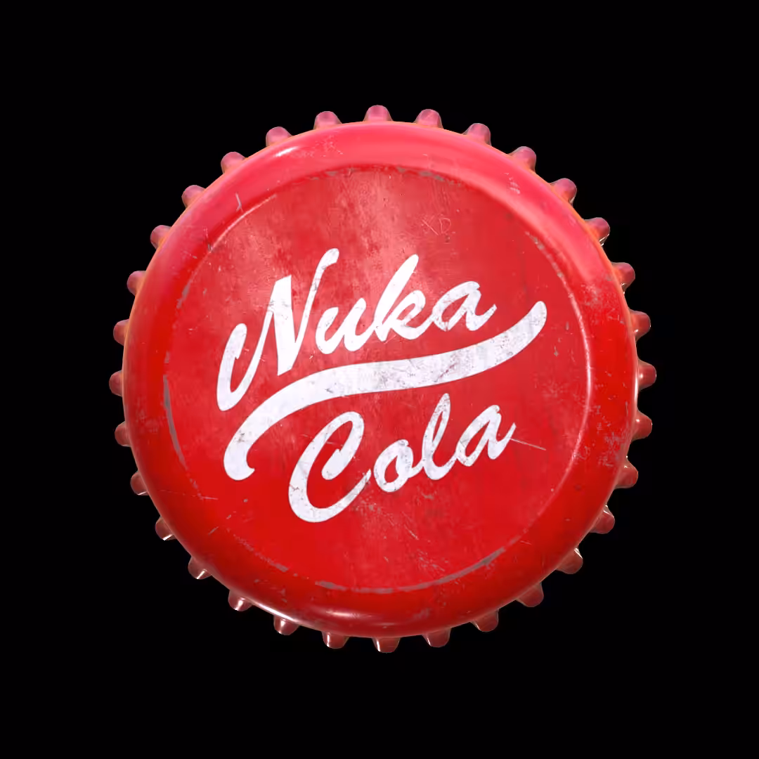 NUKA COLA BOTTLECAP