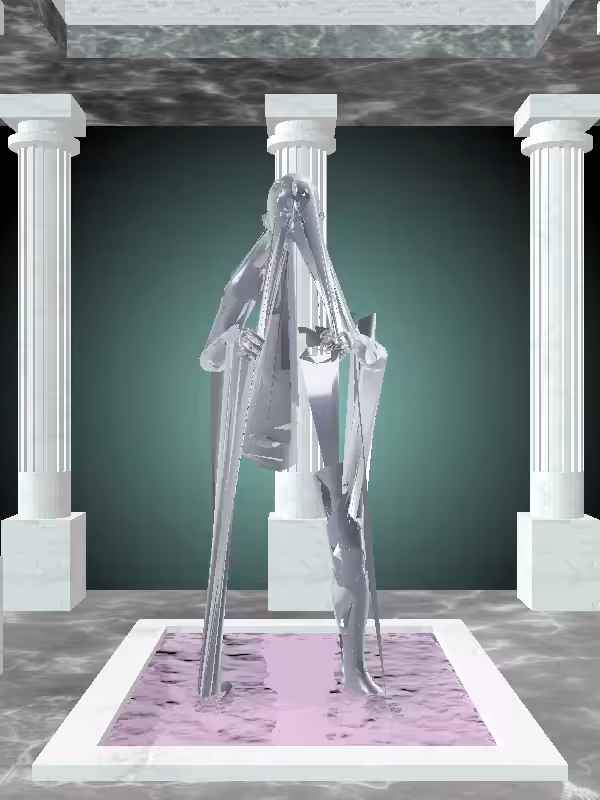 HeavenComputer: The Old Midnight Gloss Woman #3057