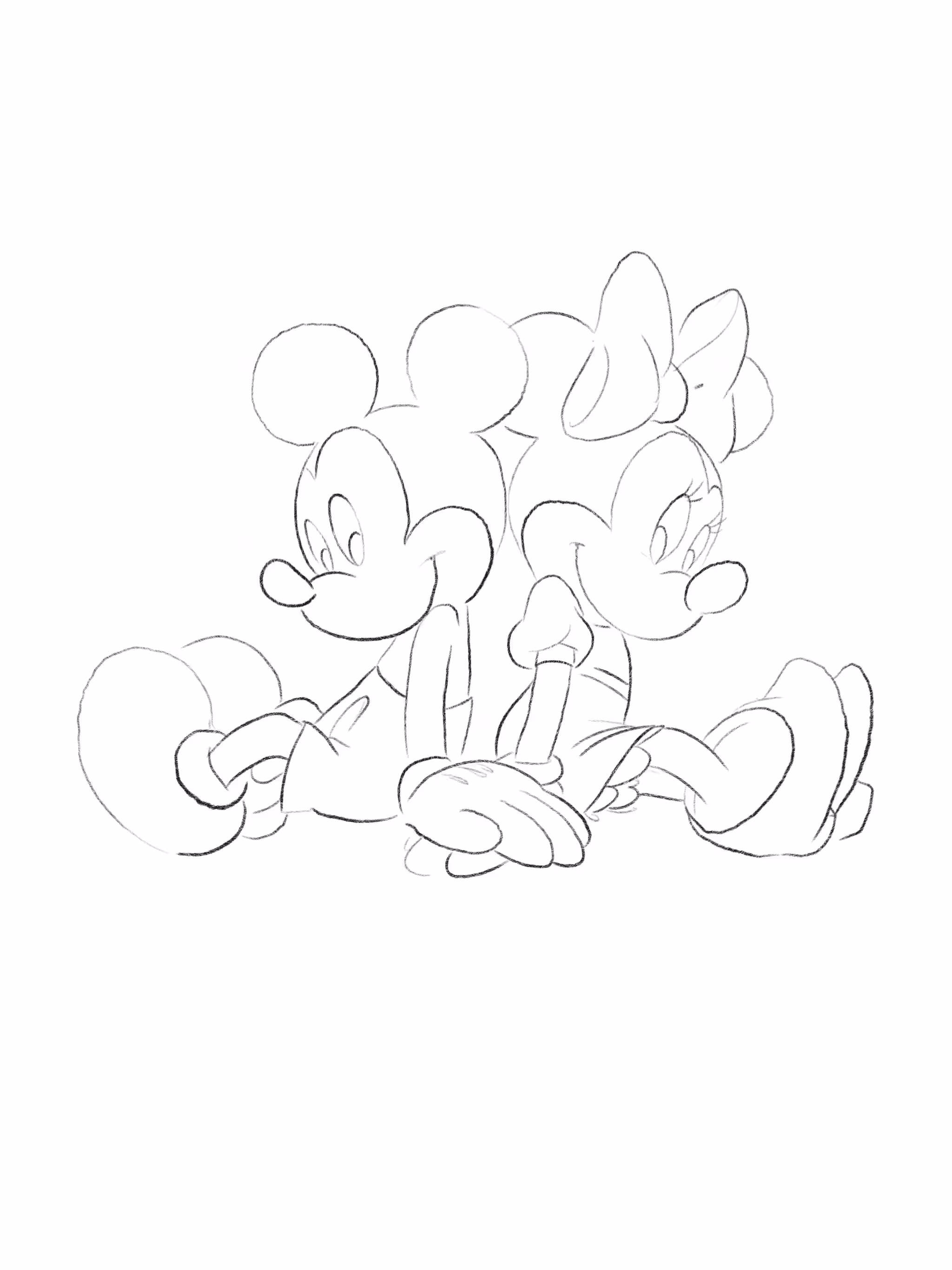 Mice Love: MICKEY AND MINNIE