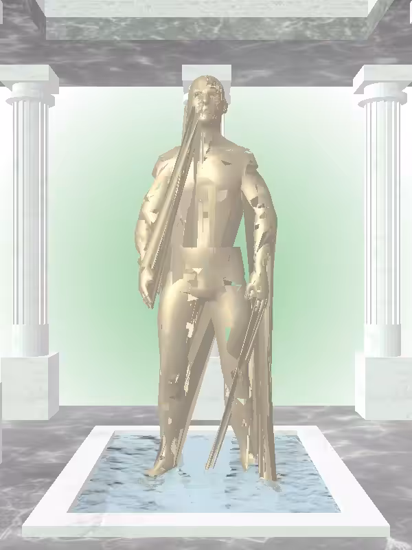 HeavenComputer: The Indifferent Faded Gold Man #4425