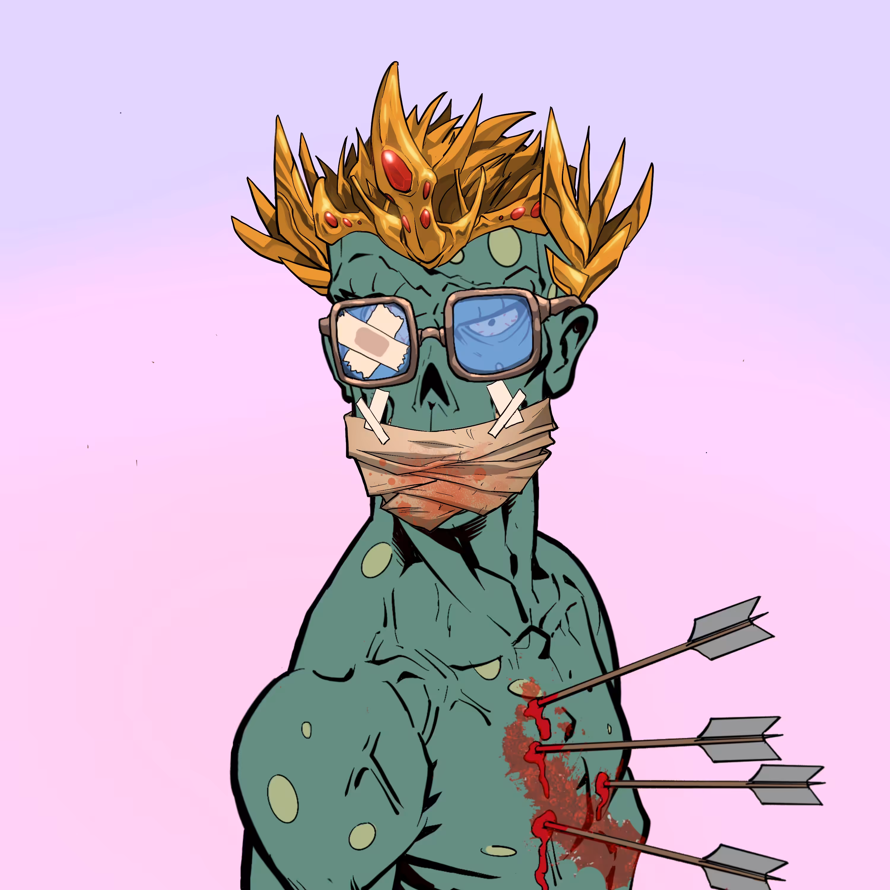 GlieseZombiesPFPs: GlieseZombiePFP #3242