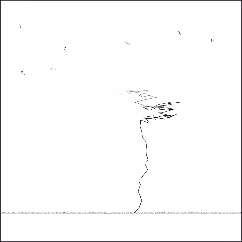 Sketches of a tree #5