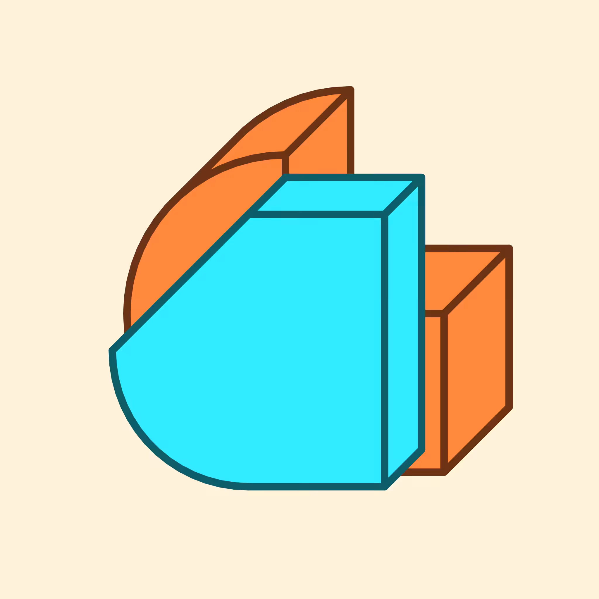 Calm shapes #1347