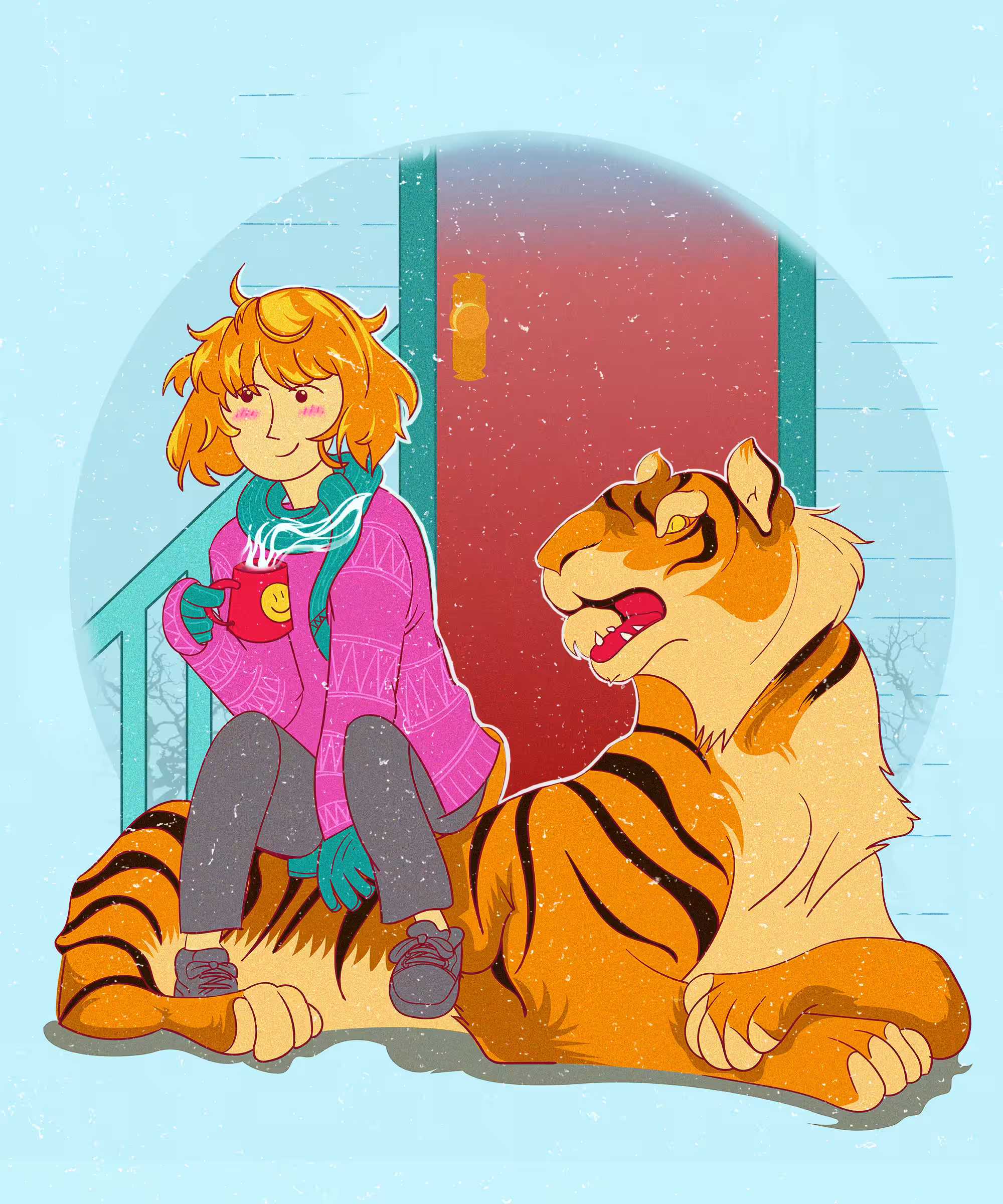 Winter With TIger