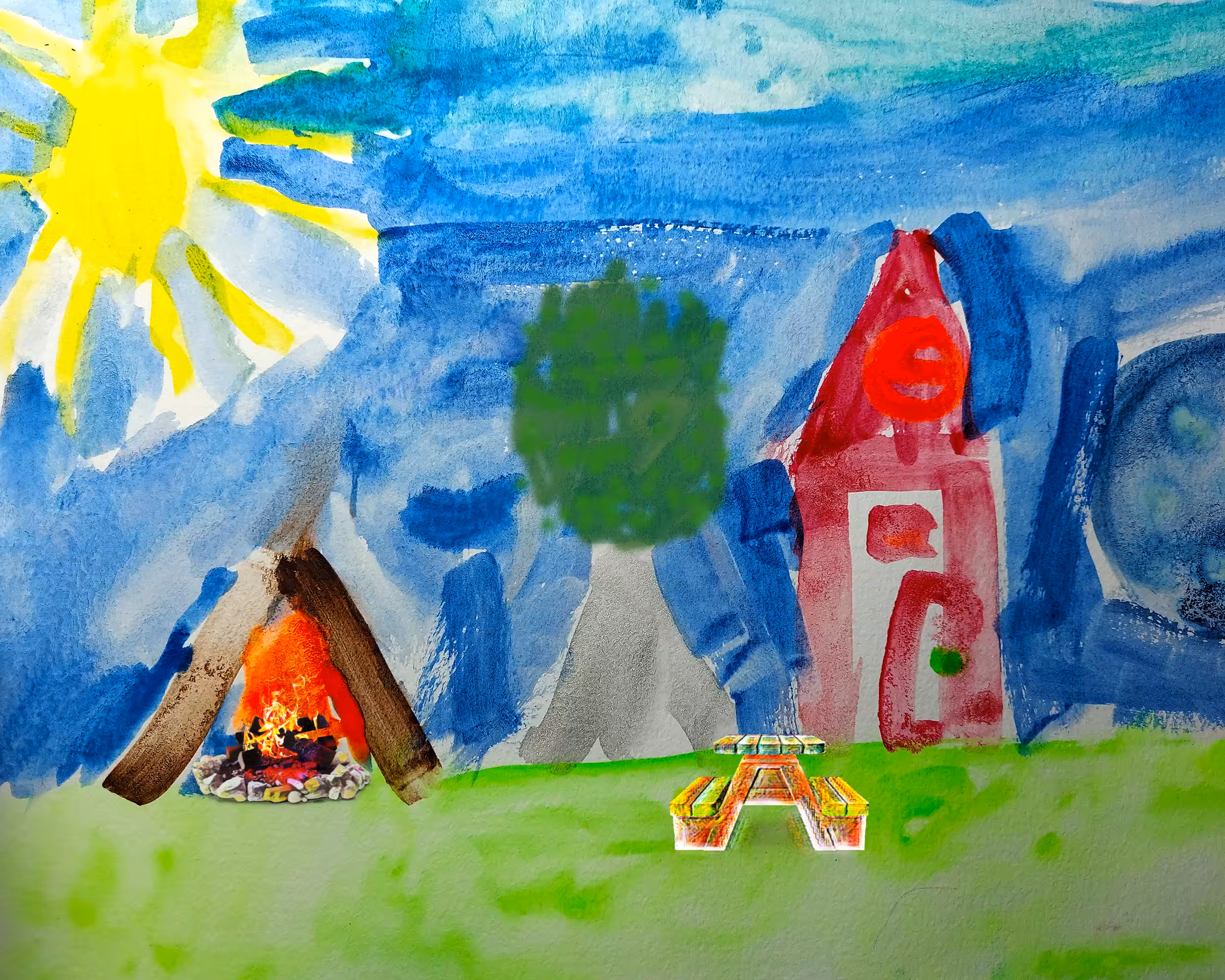 Summertime at Jellystone Campground
