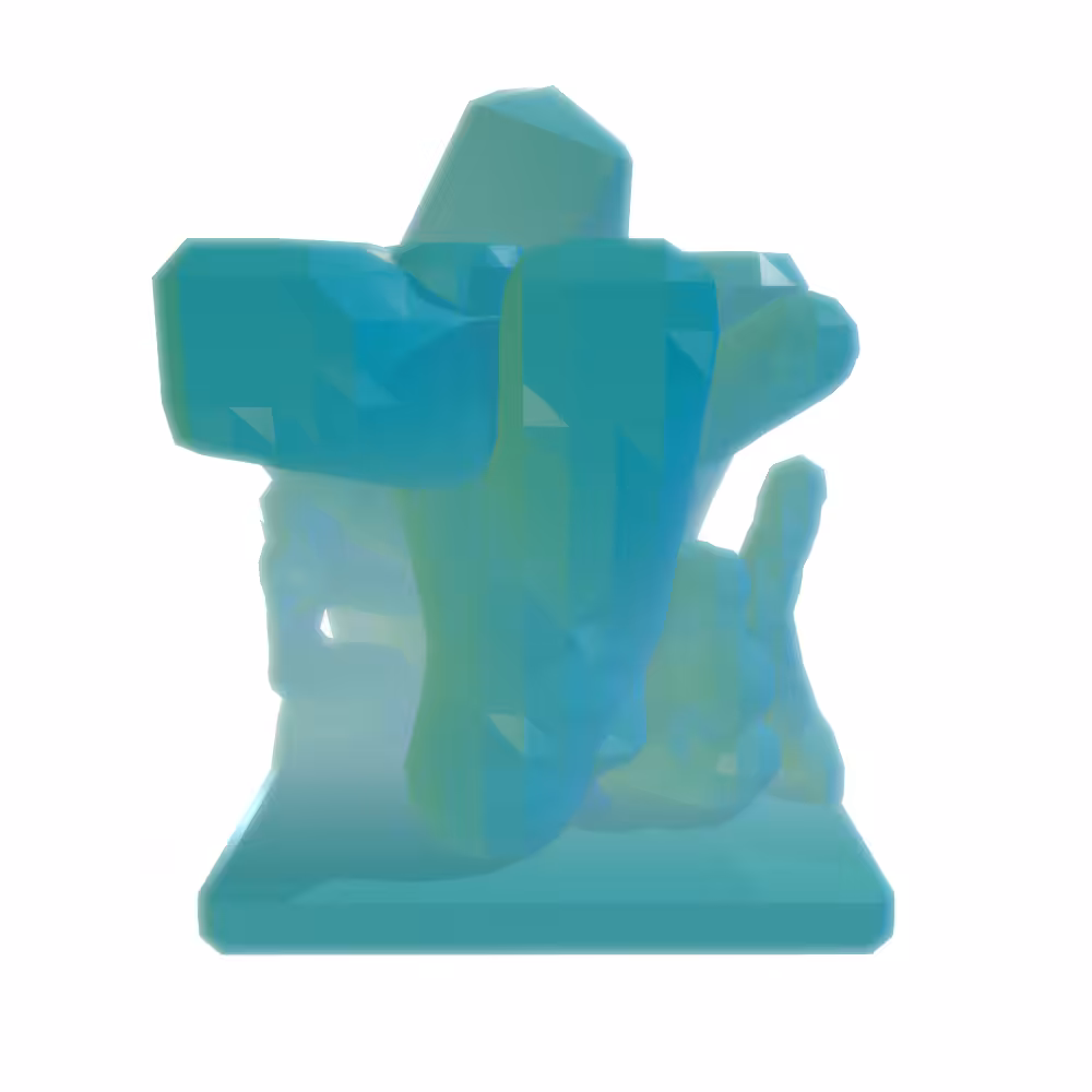 Organic Crystal #61