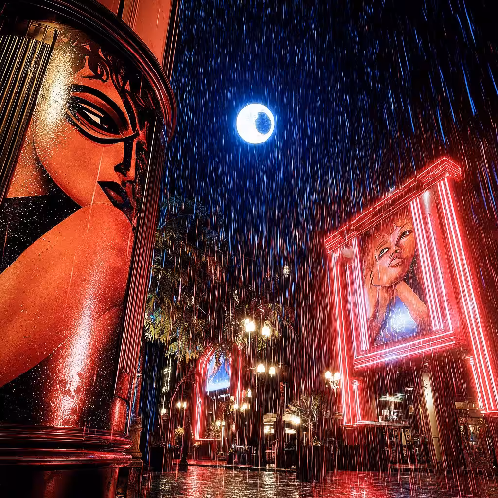 Under a Neon Moon