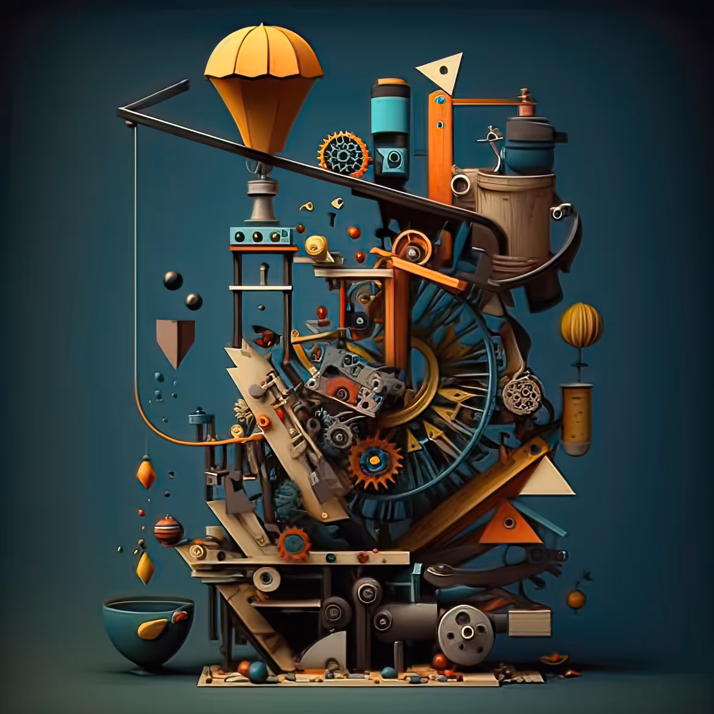 Rube Goldberg Machine🏗️