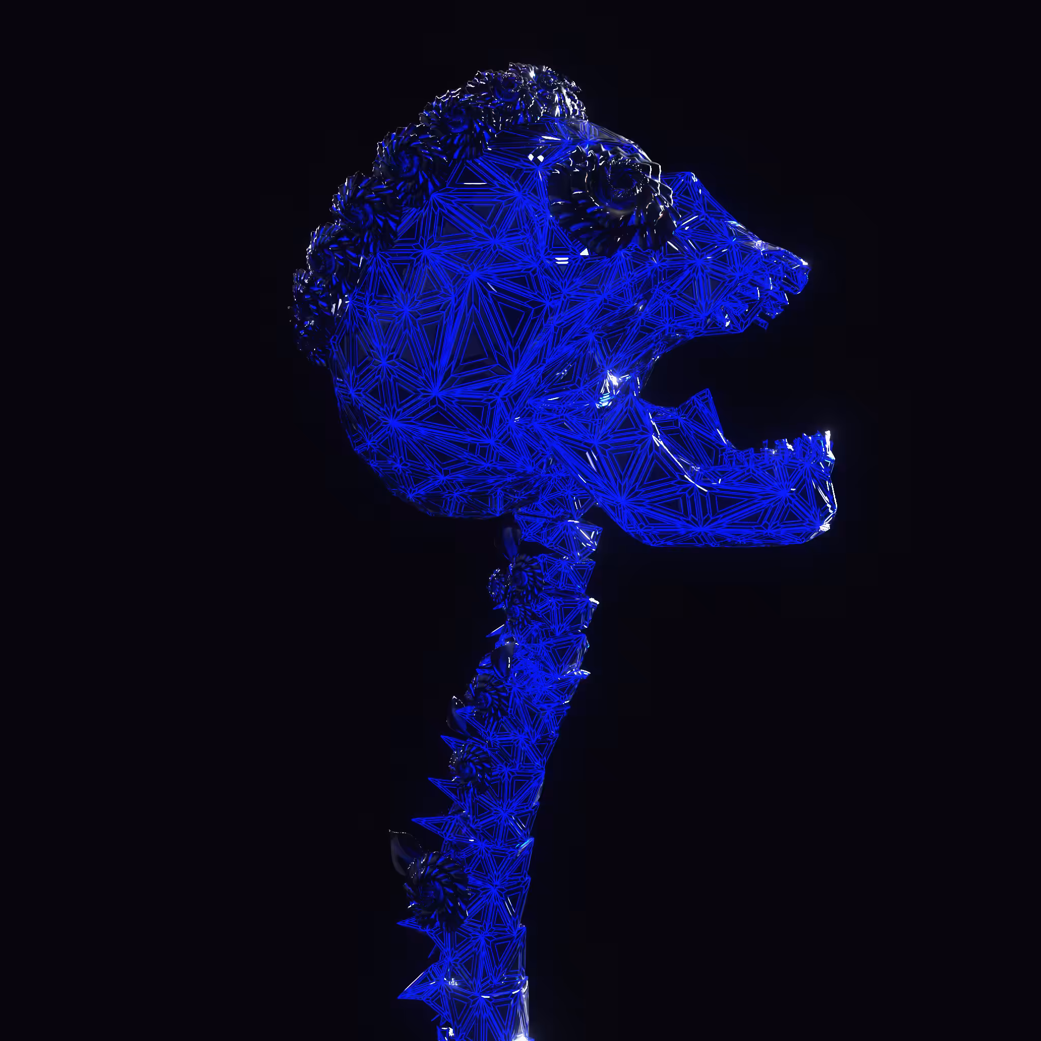 In the form of a skeleton #12